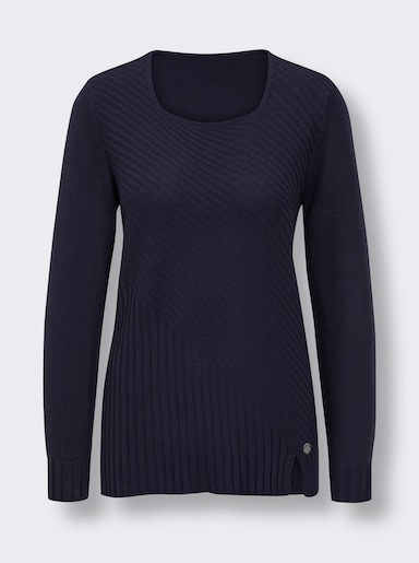CREATION L PREMIUM Pullover met lange mouwen - marine