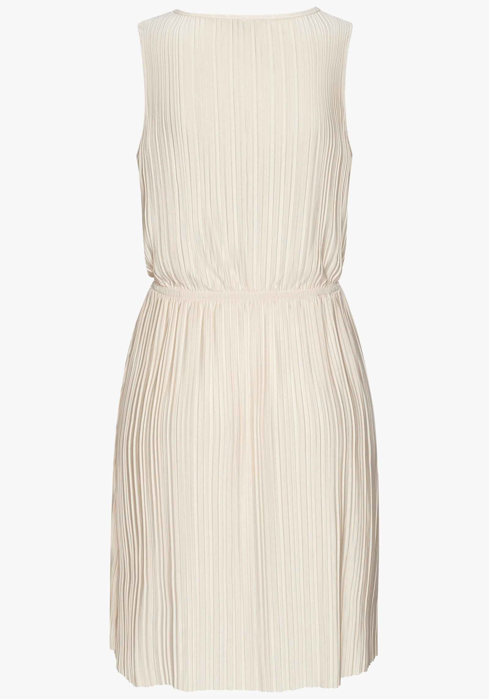 LASCANA Plisseekleid - creme