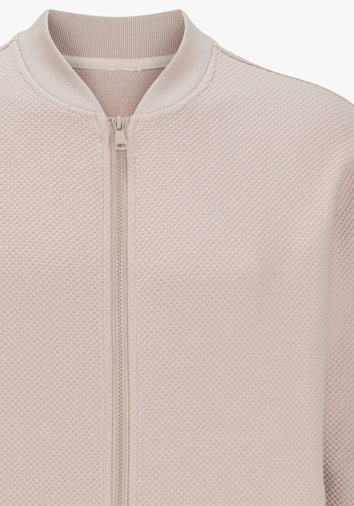 John Devin Sweatjacke - creme