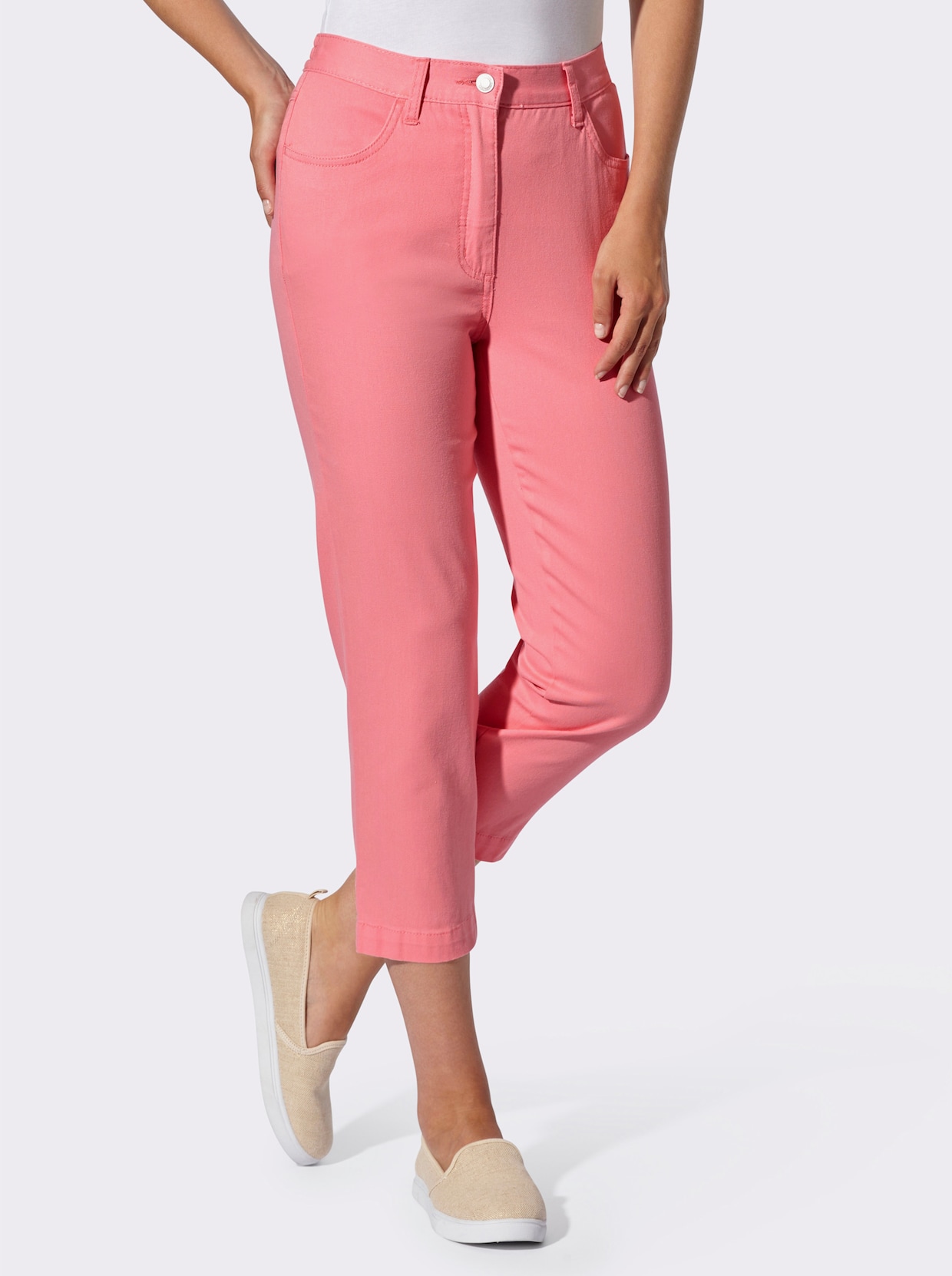 7/8-Jeans - flamingo