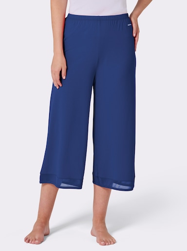 wäschepur 7/8-Hose in weiter Form - royalblau
