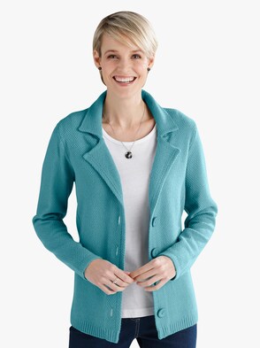 Strickjacke - ozean