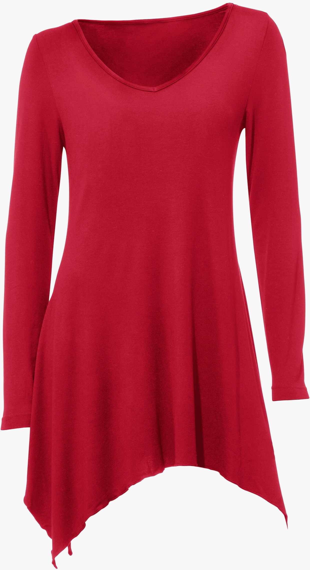 heine Lang shirt - rood