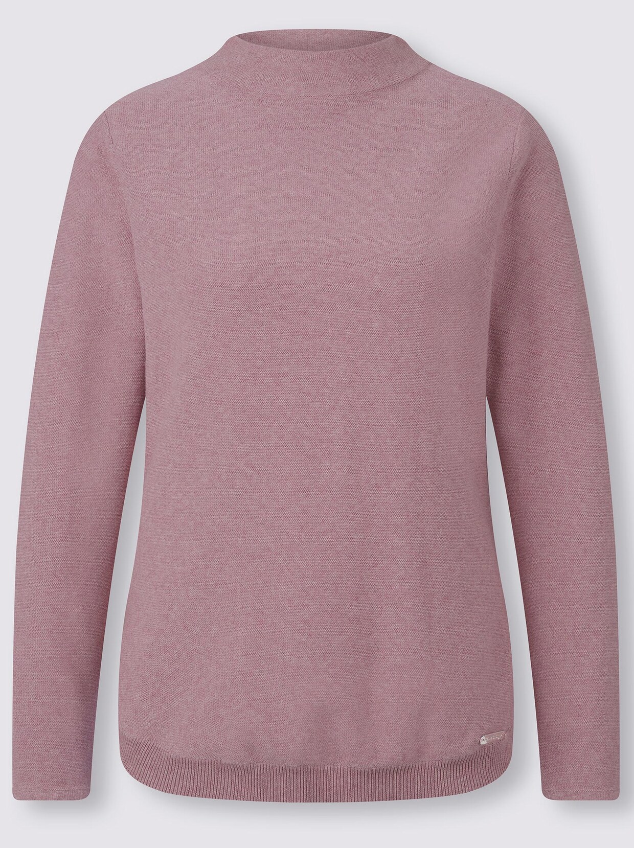 Pullover met lange mouwen - roze gemêleerd