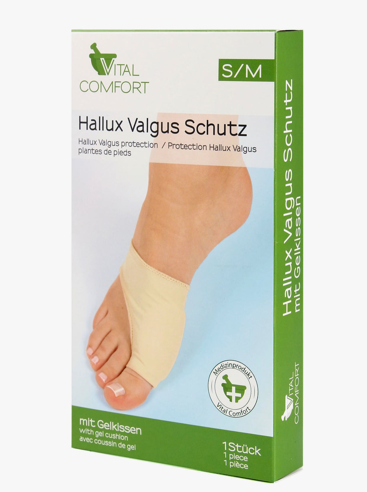 Ochrana pri hallux valgus - béžová