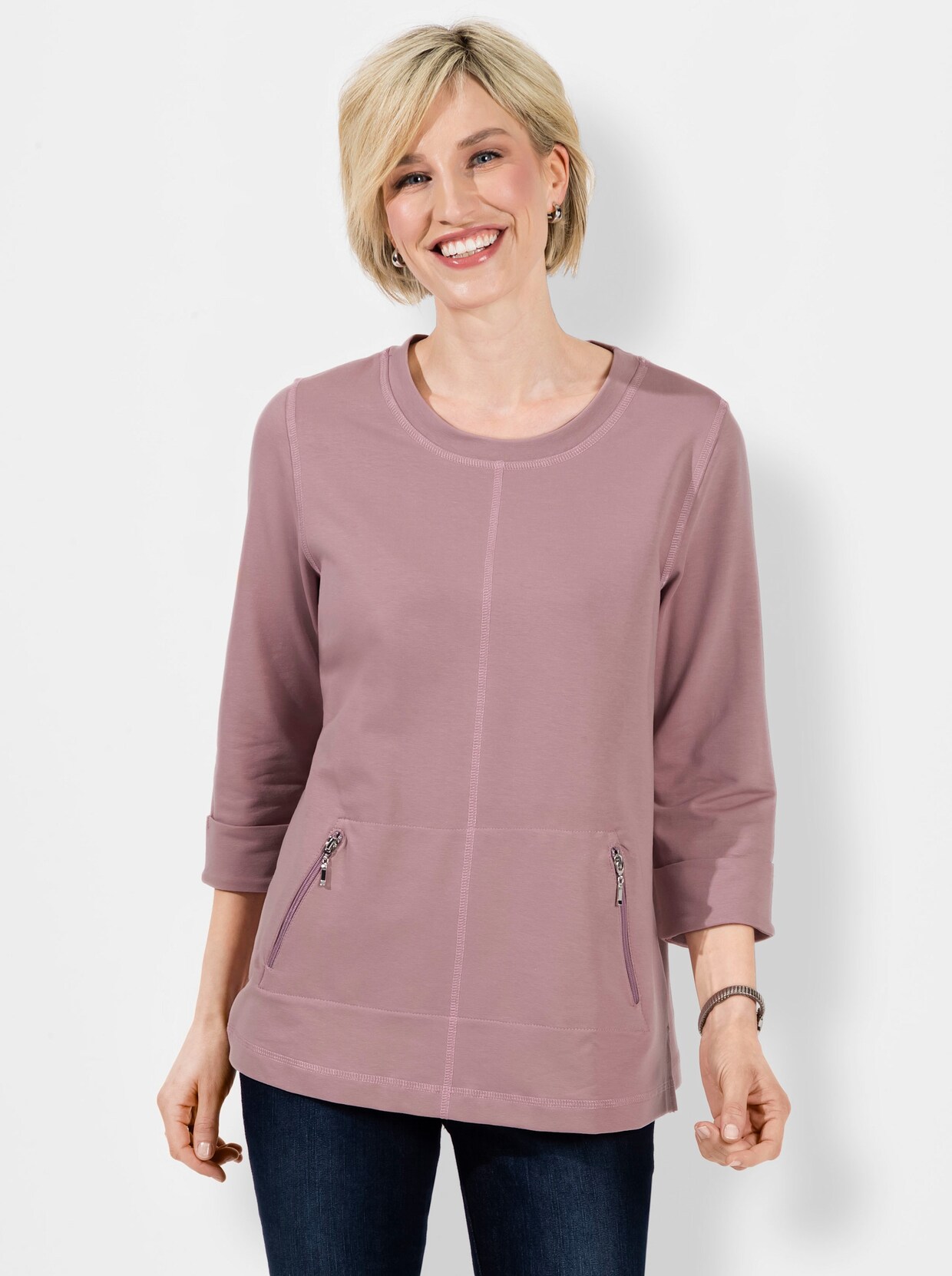 Sweatshirt - mauve