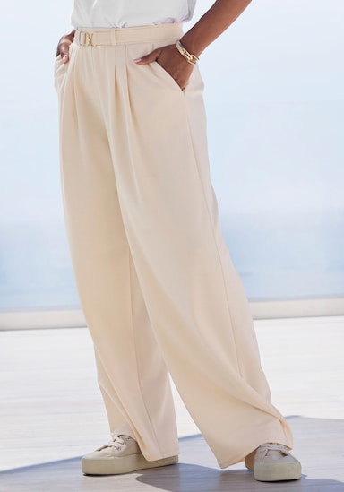 LASCANA Schlupfhose - beige
