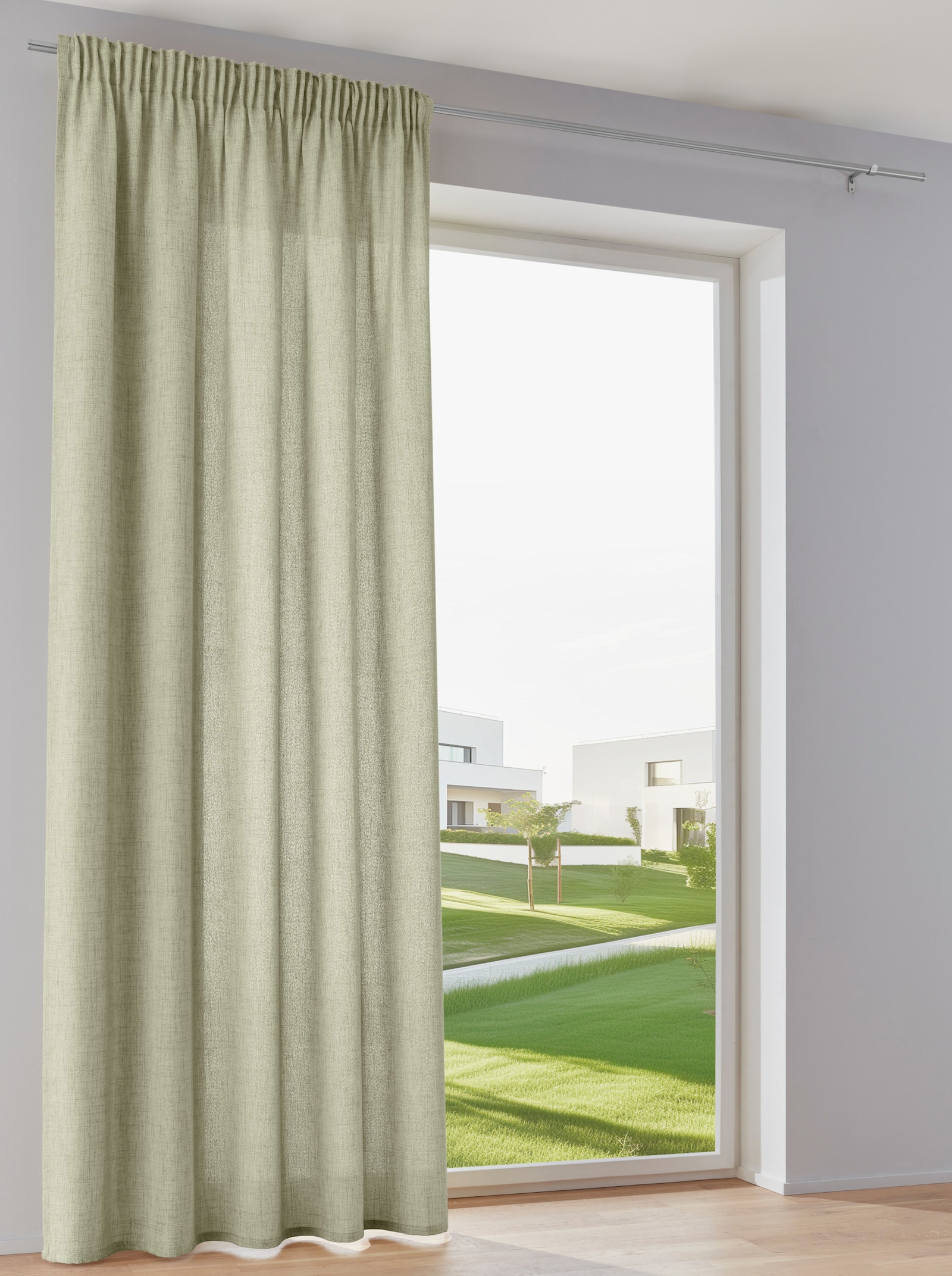 heine home Dekoschal - lindgrün