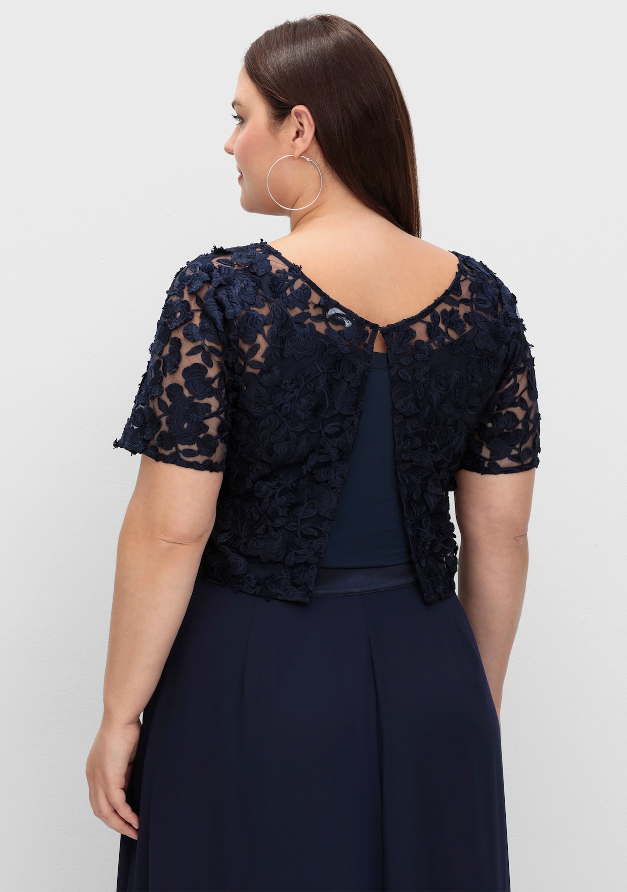 sheego Shirttunika - marine