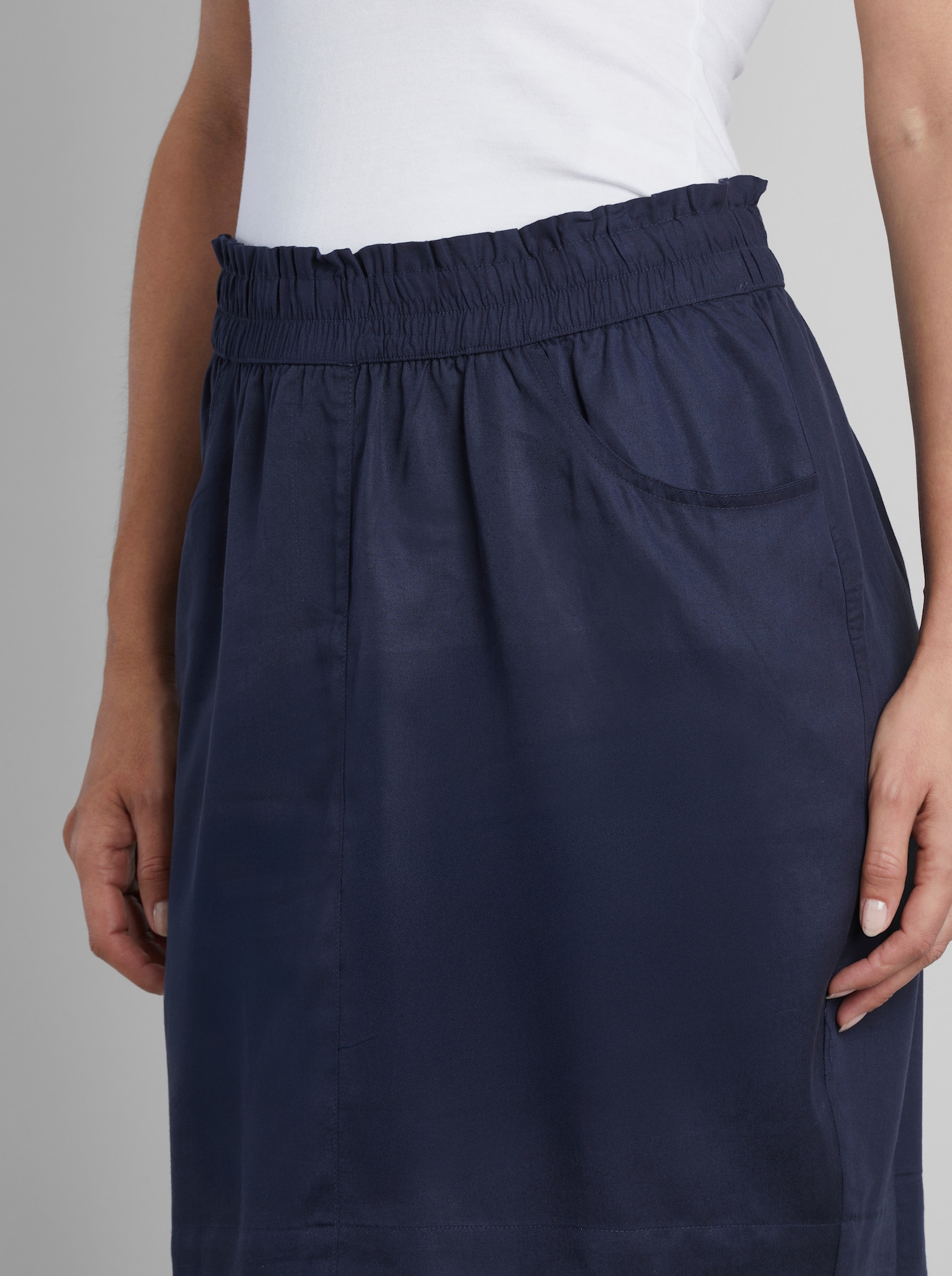 heine Schlupfrock mit Taschen - marine