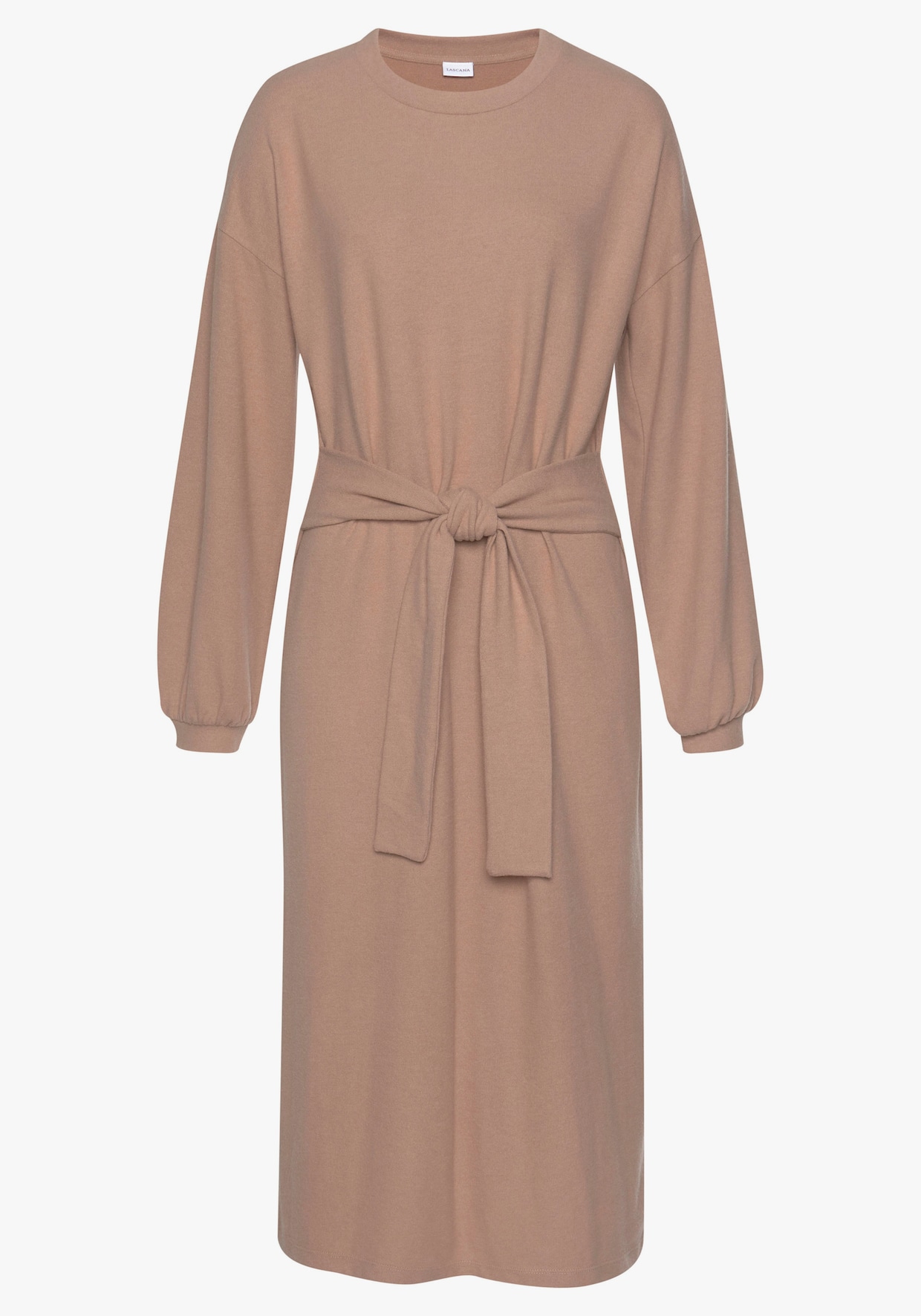 LASCANA Strickkleid - taupe