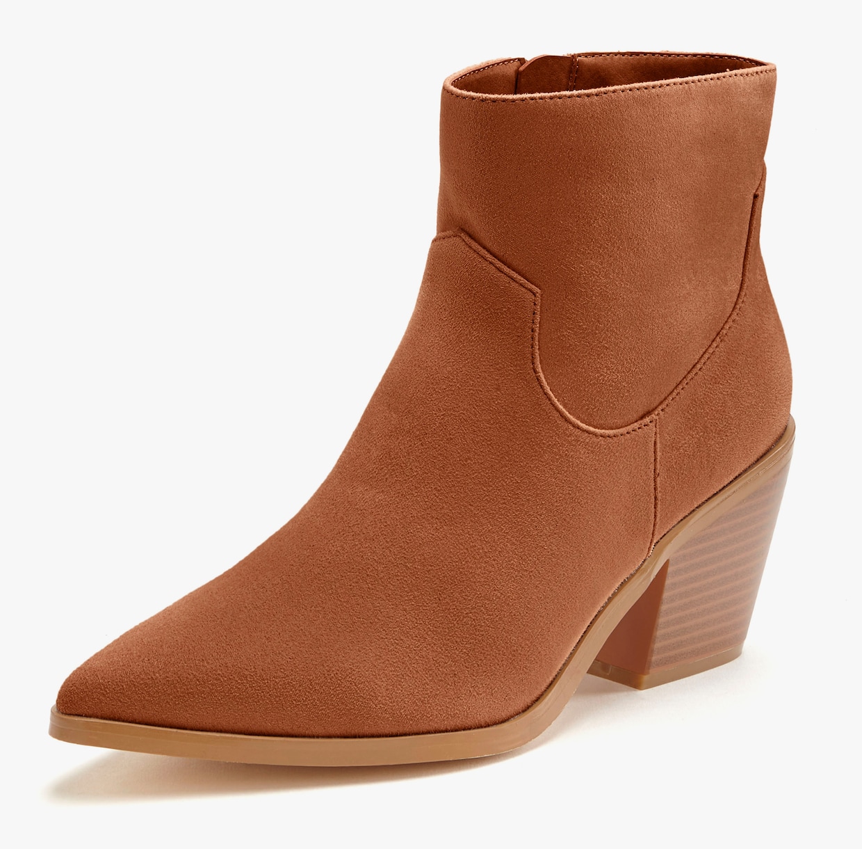 LASCANA Stiefelette - camelfarben