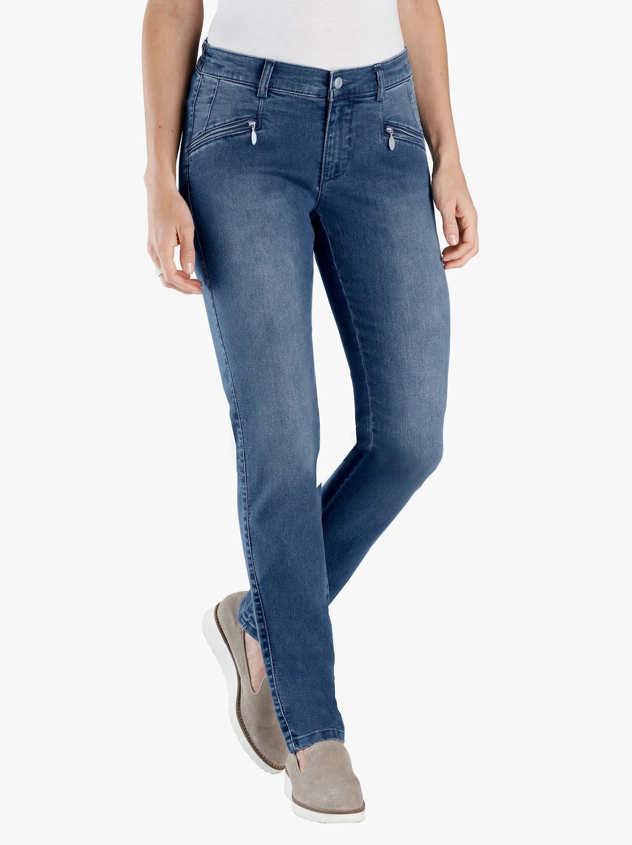 Jeans - blue-stone-washed