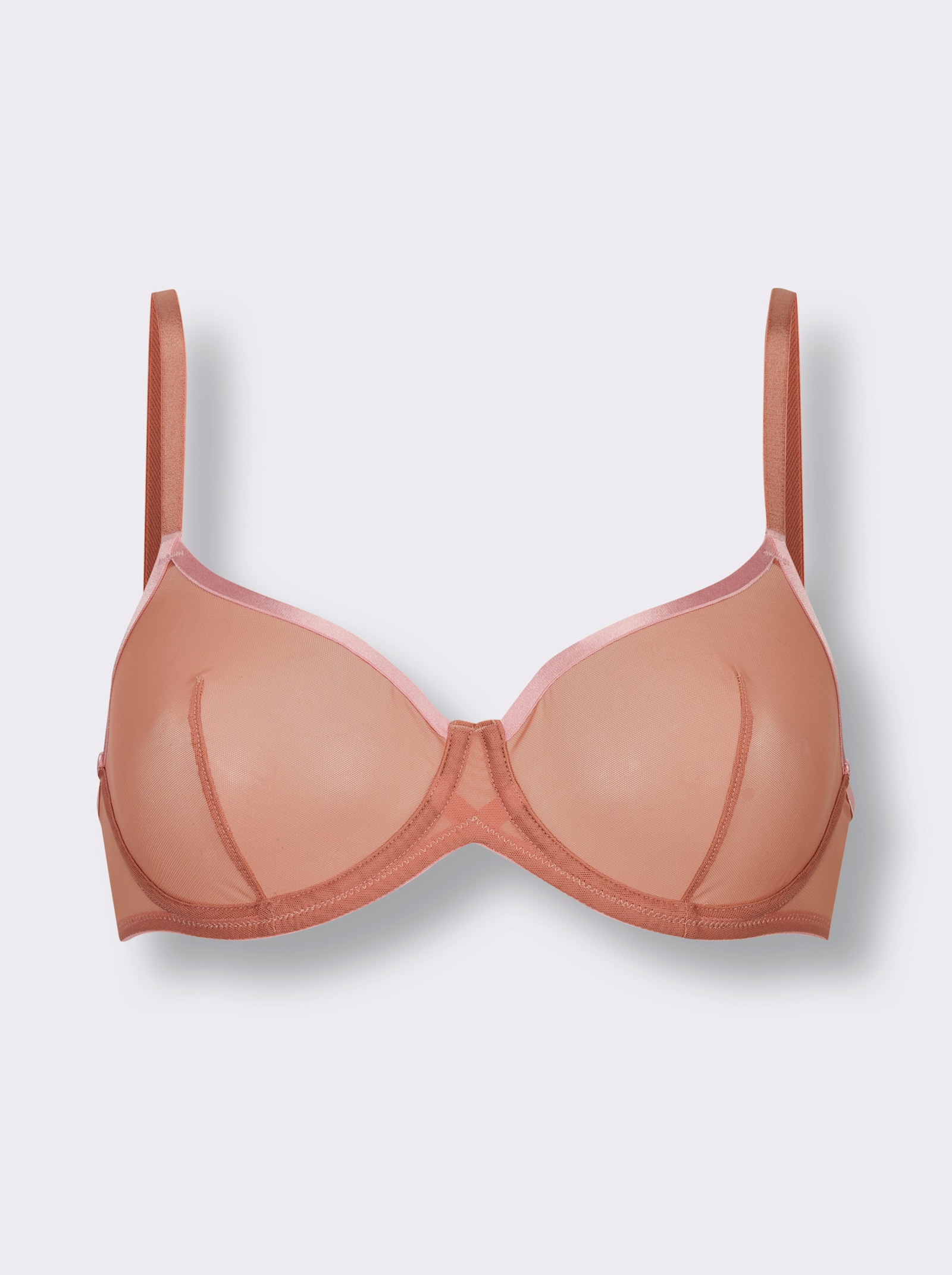 Naturana Bügel-BH aus Power-Mesh - camel