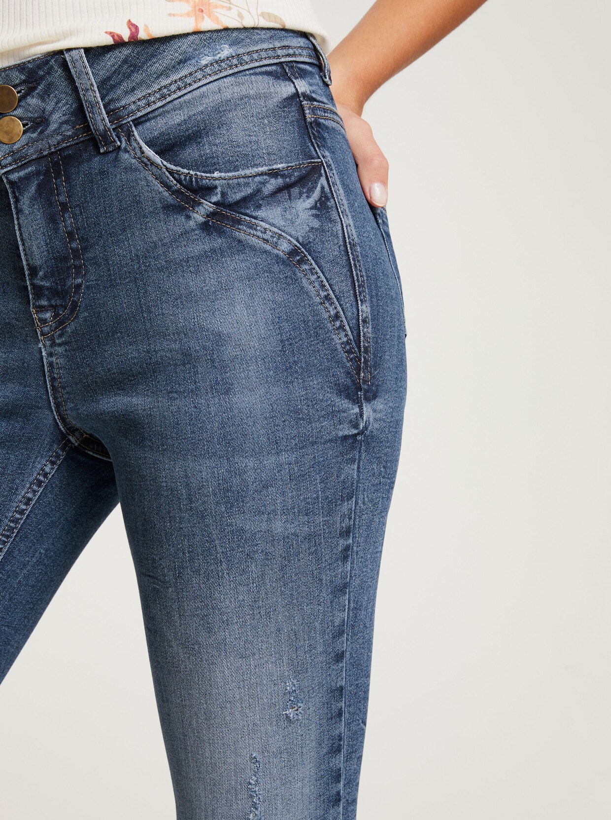 heine Jean skinny - bleu denim