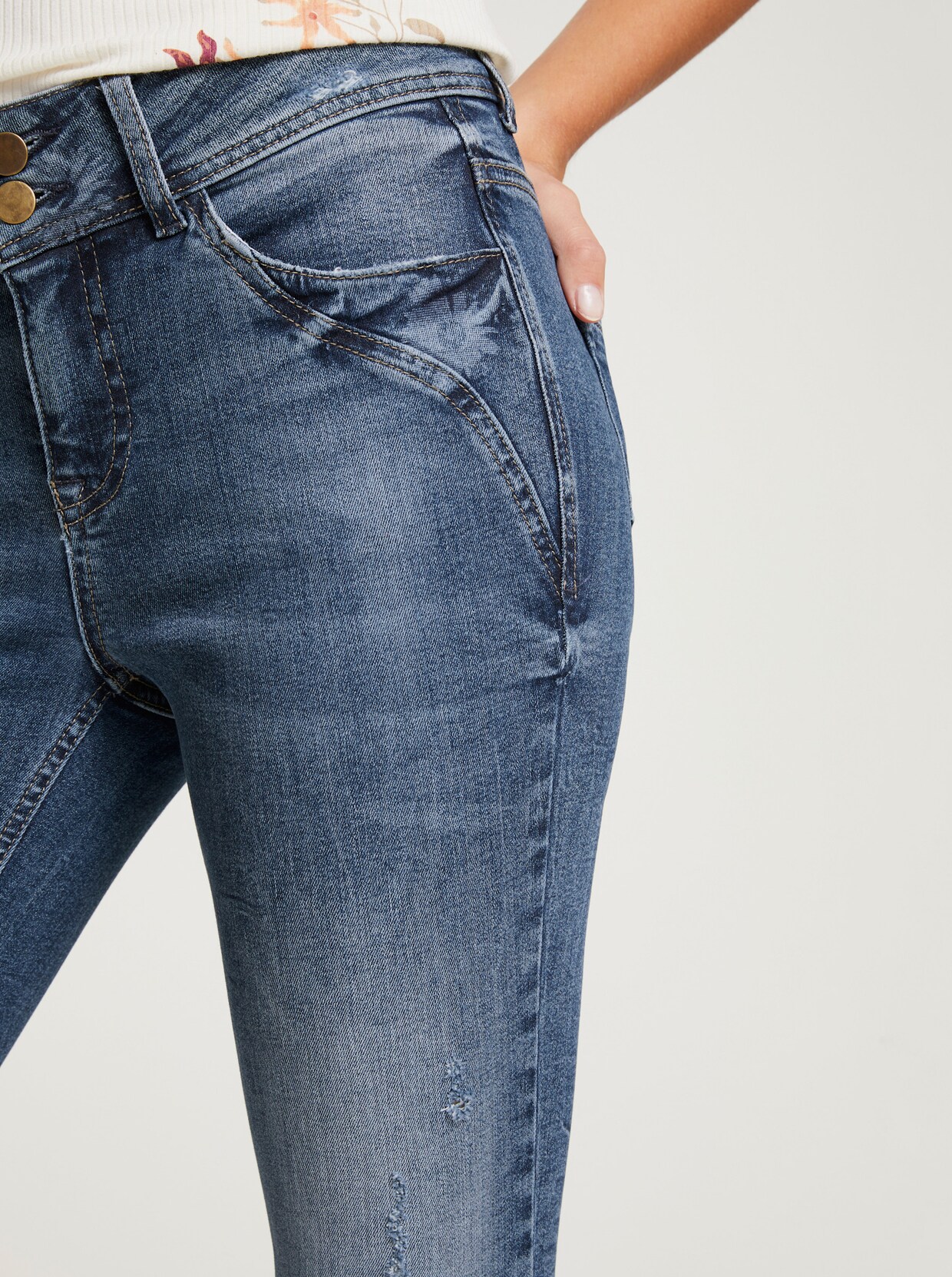 heine Jeans - blue denim