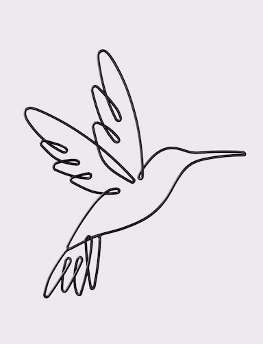 heine home Wanddecoratie - zwart