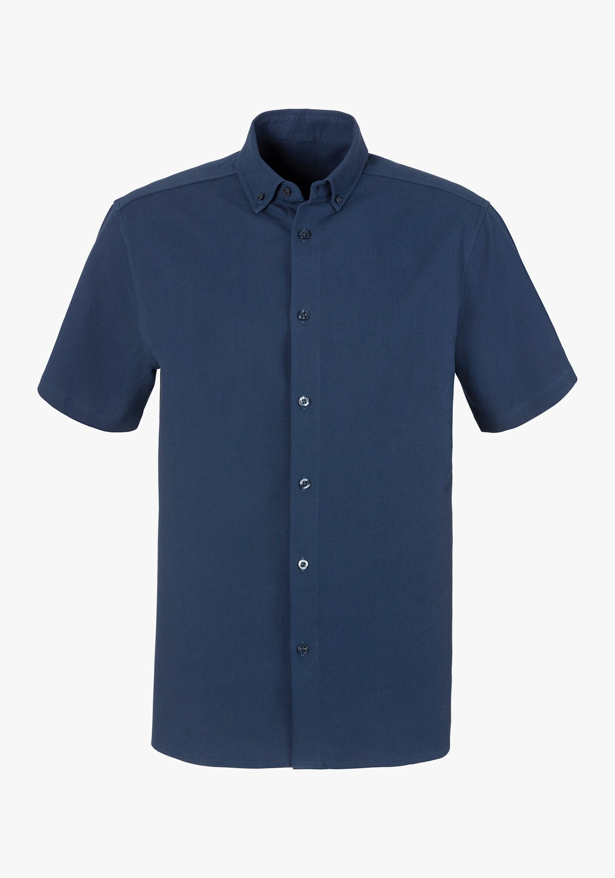 H.I.S Overhemd met korte mouwen - donkerblauw