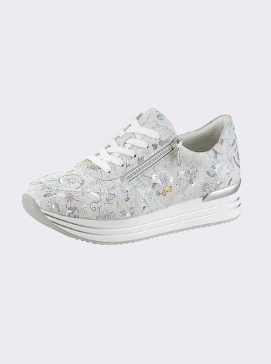 Remonte Sneaker - hellgrau-bedruckt