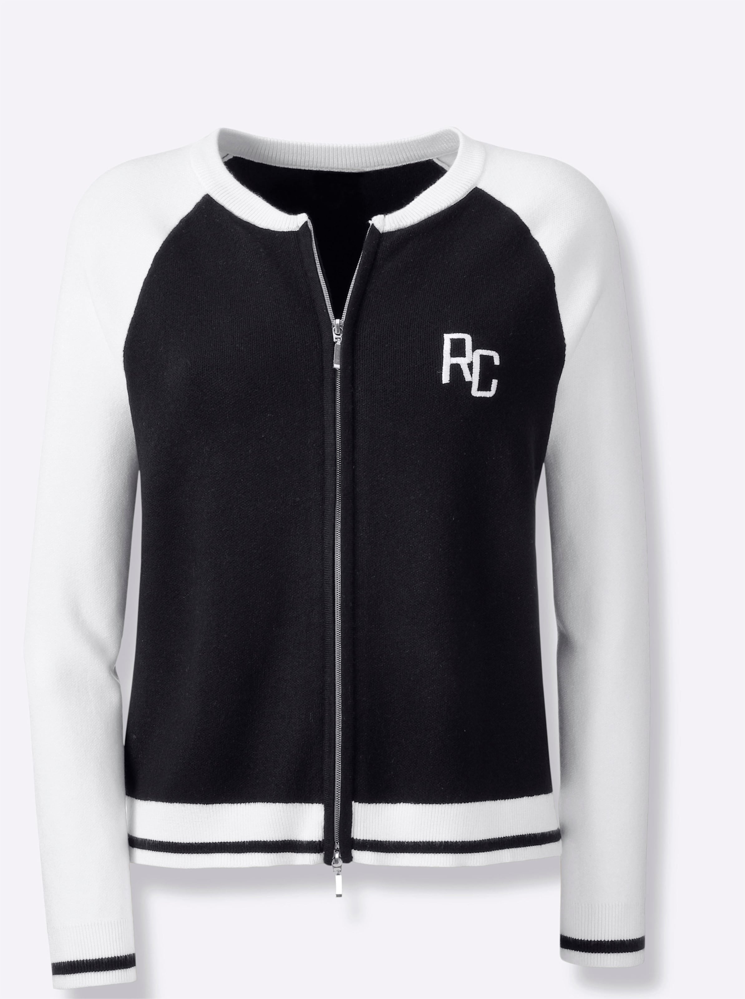Feinstrickjacke