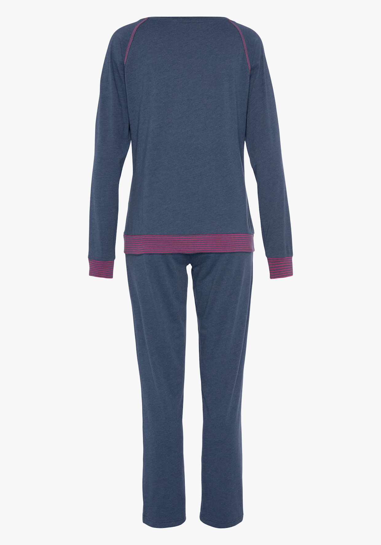 Vivance Dreams Pyjama - jeansblauw gemêleerd