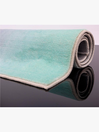 Theko Badematte - rosé + mint