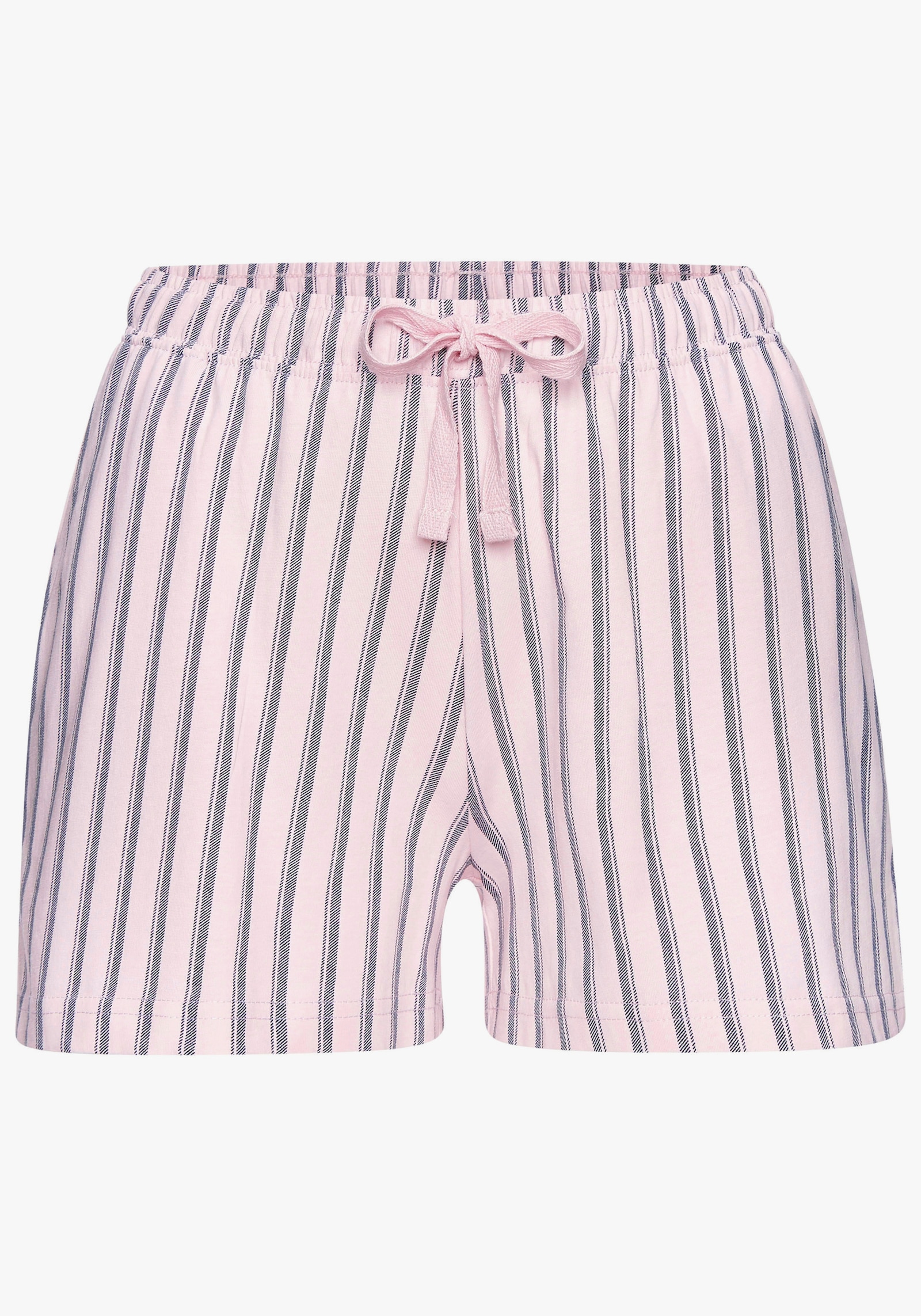 Vivance Dreams Pyjamashorts - rosa-blau-gemustert