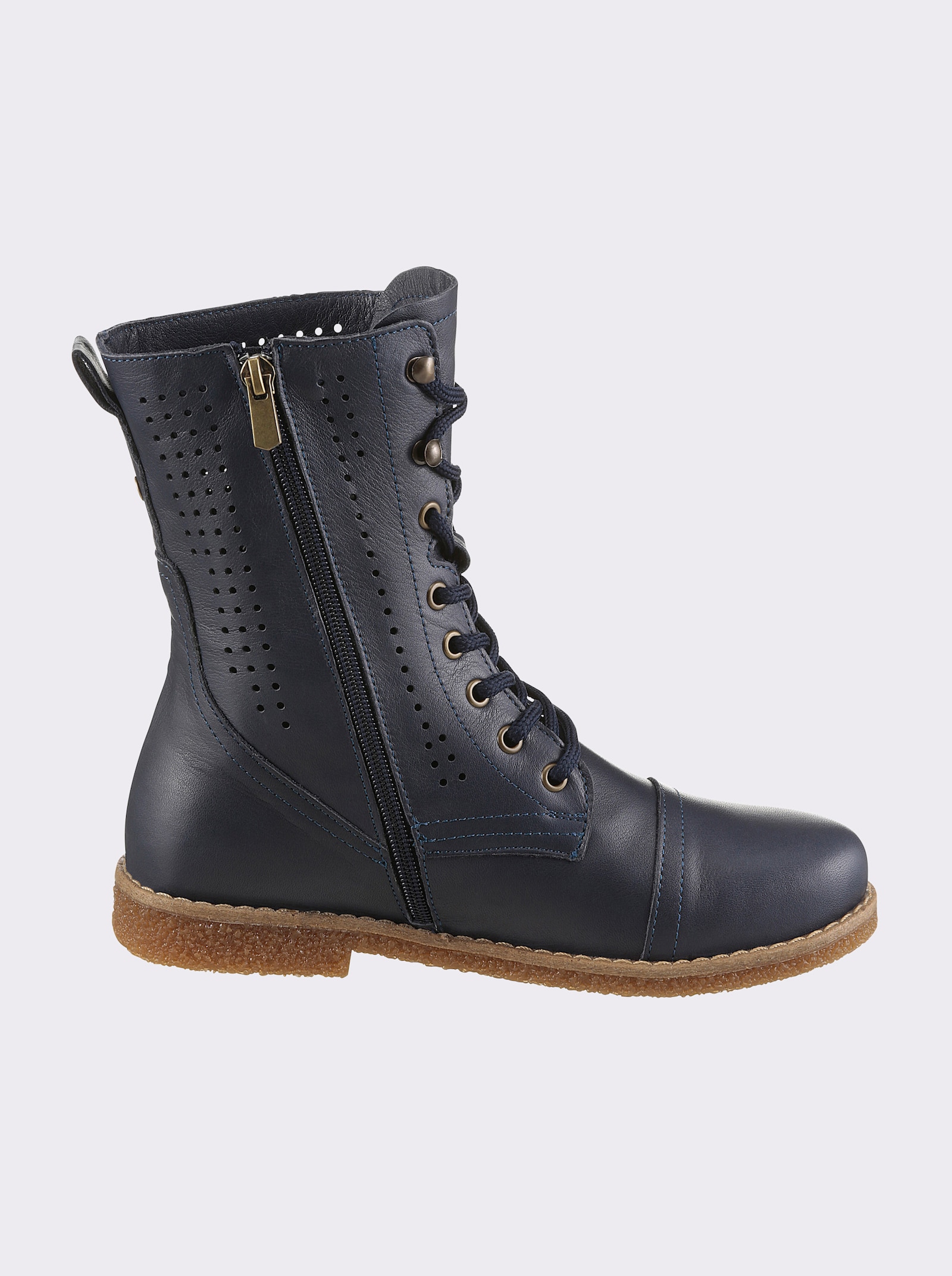 Andrea Conti Schnürstiefelette - marine