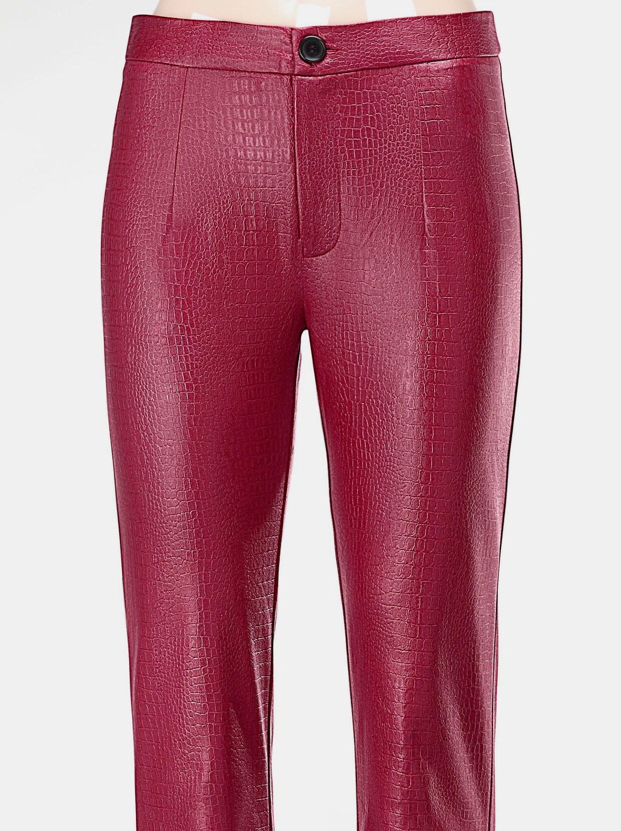 Pantalon en synthétique - rouge