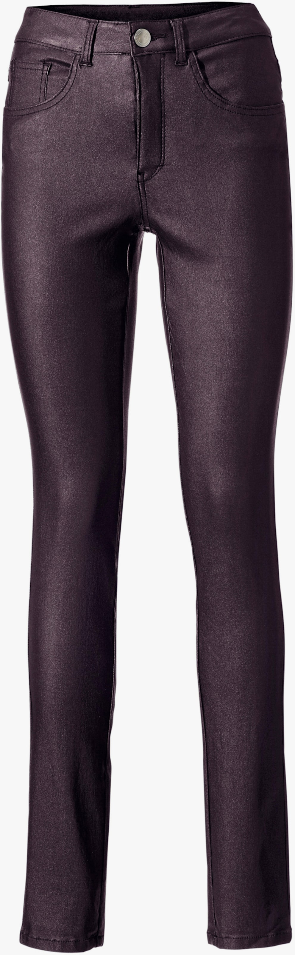 heine Pantalon effet ventre plat, Power Mesh intégré - bordeaux