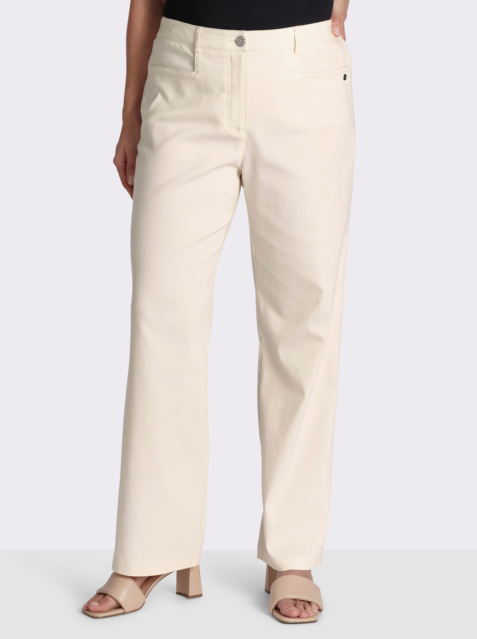 sheego Bengalinhose mit Shaping-Einsatz - champagner