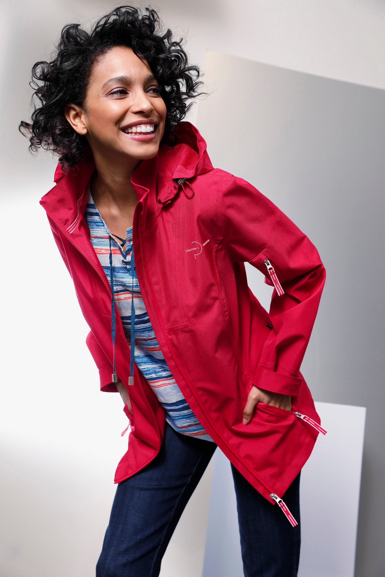 CREATION L PREMIUM Veste Sympatex - rouge