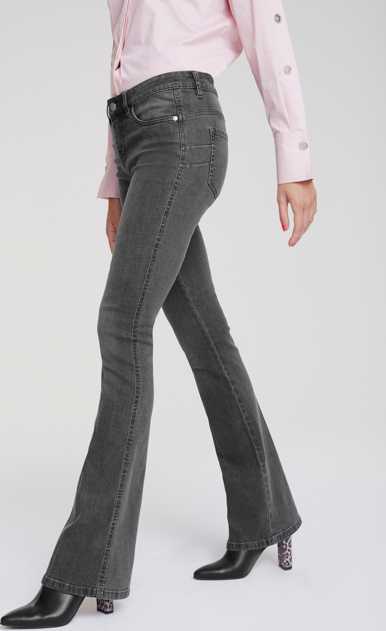 heine Bauchweg-Jeans - grey denim