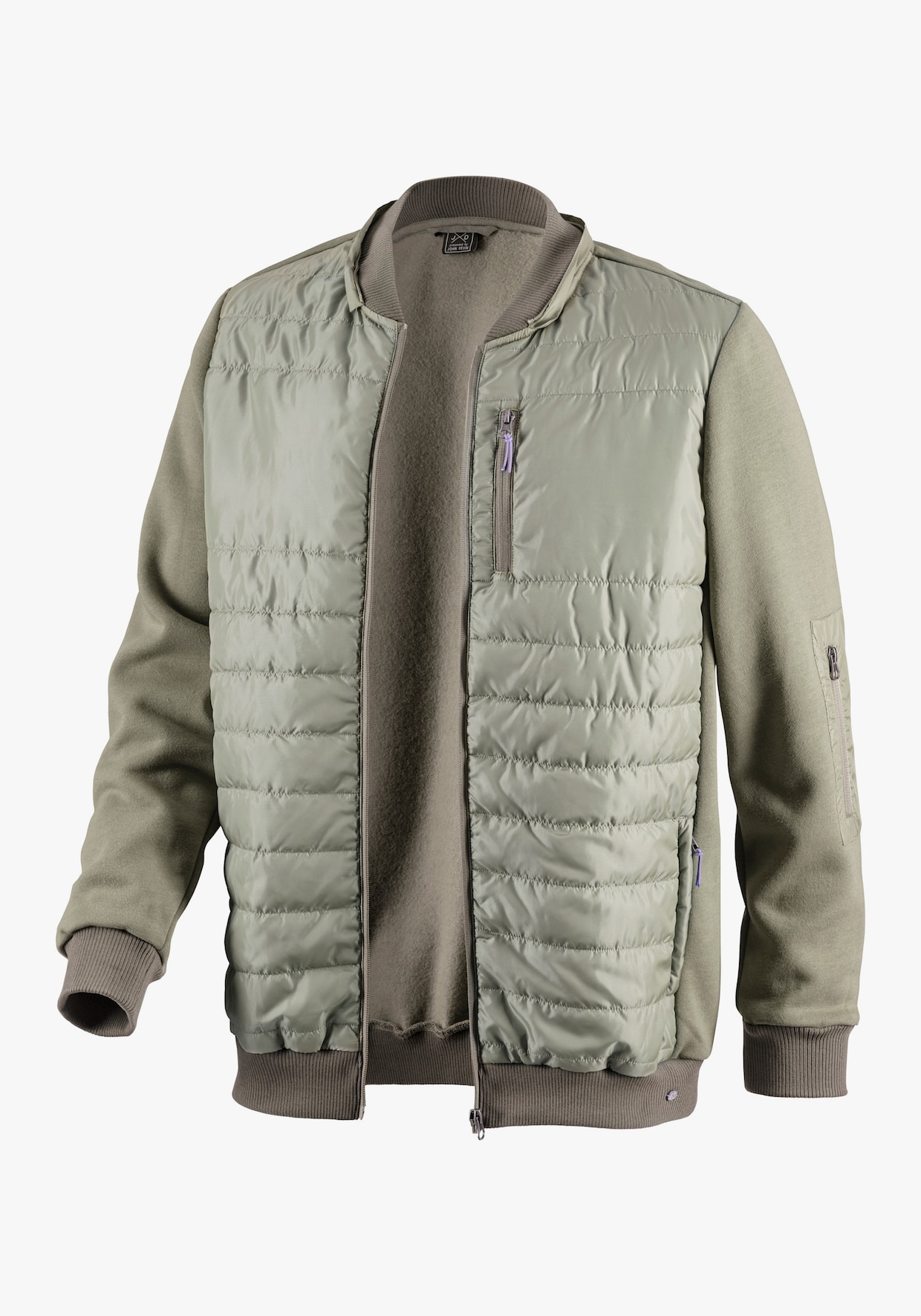 H.I.S Kapuzensweatjacke - khaki