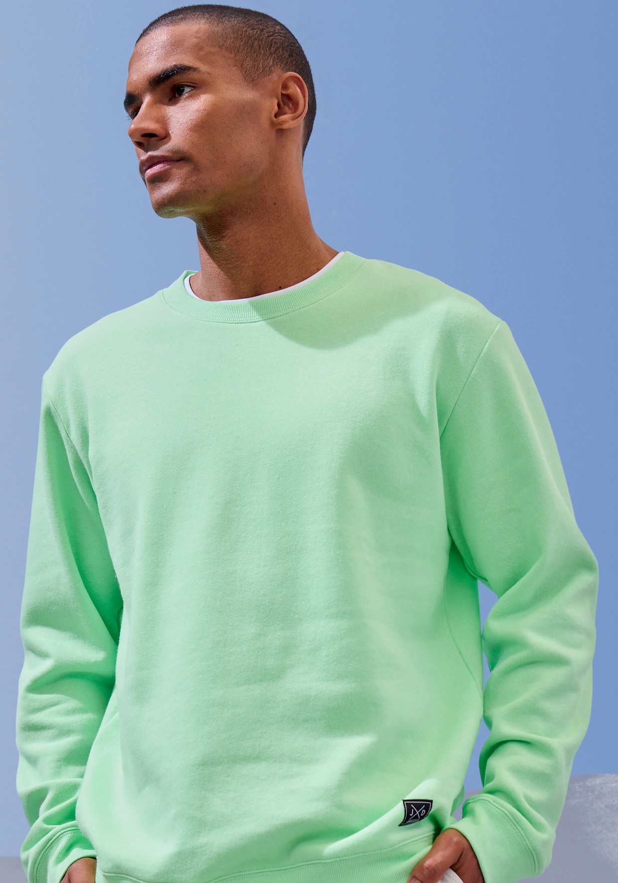 Sweatshirt - lime
