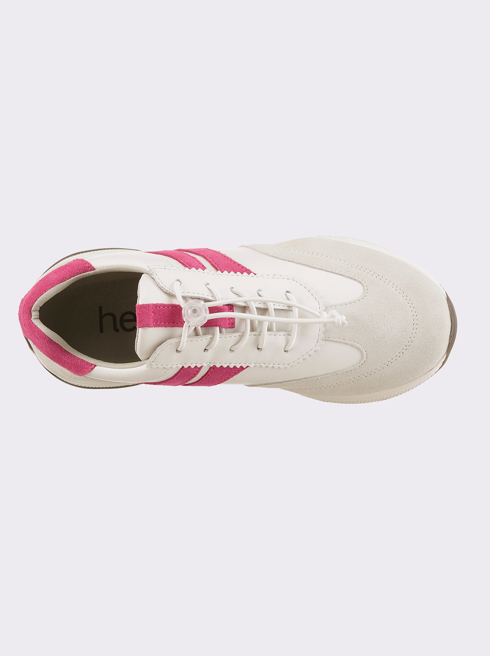heine Sneaker - weiss-pink