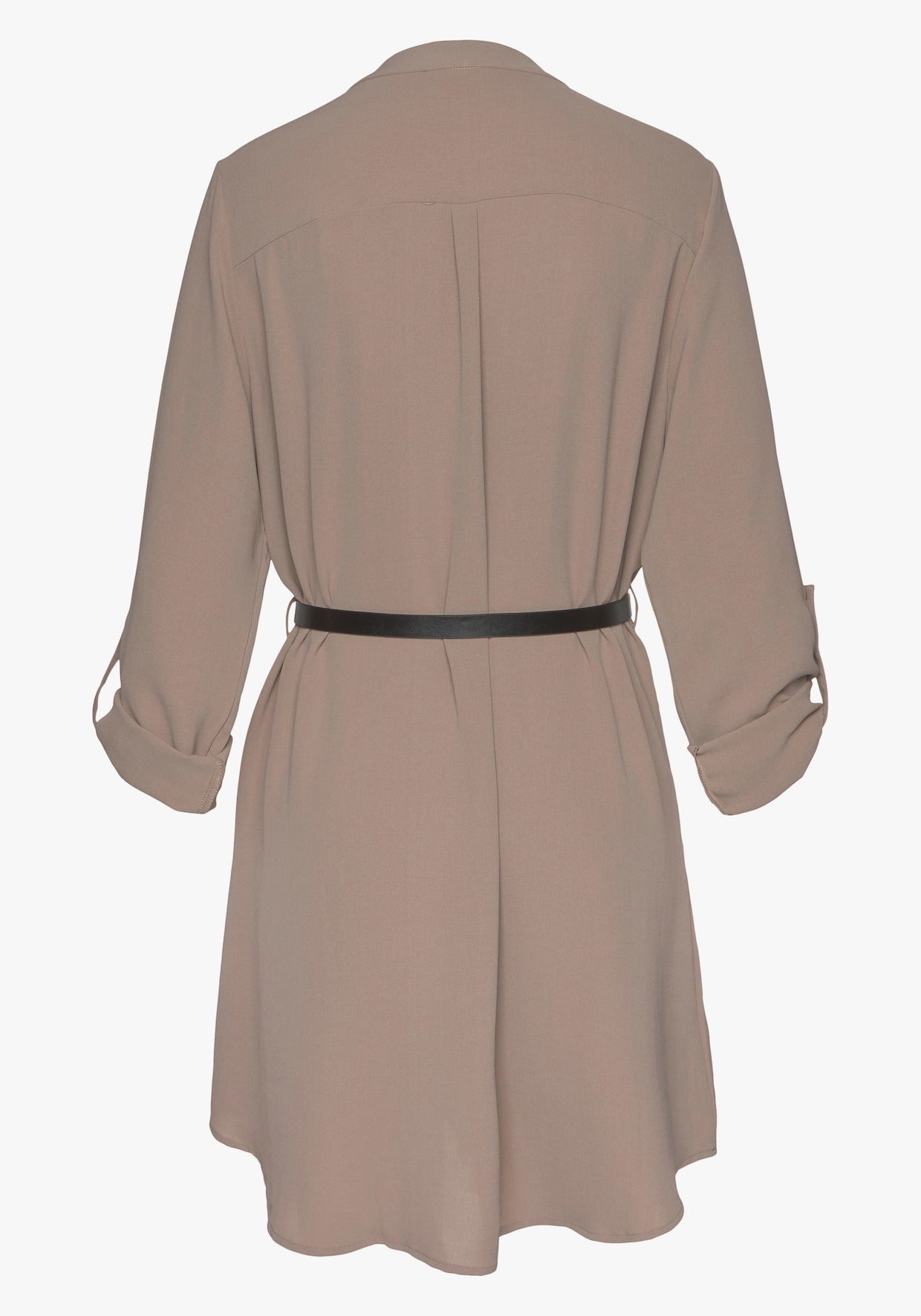 LASCANA Chemisier long - taupe