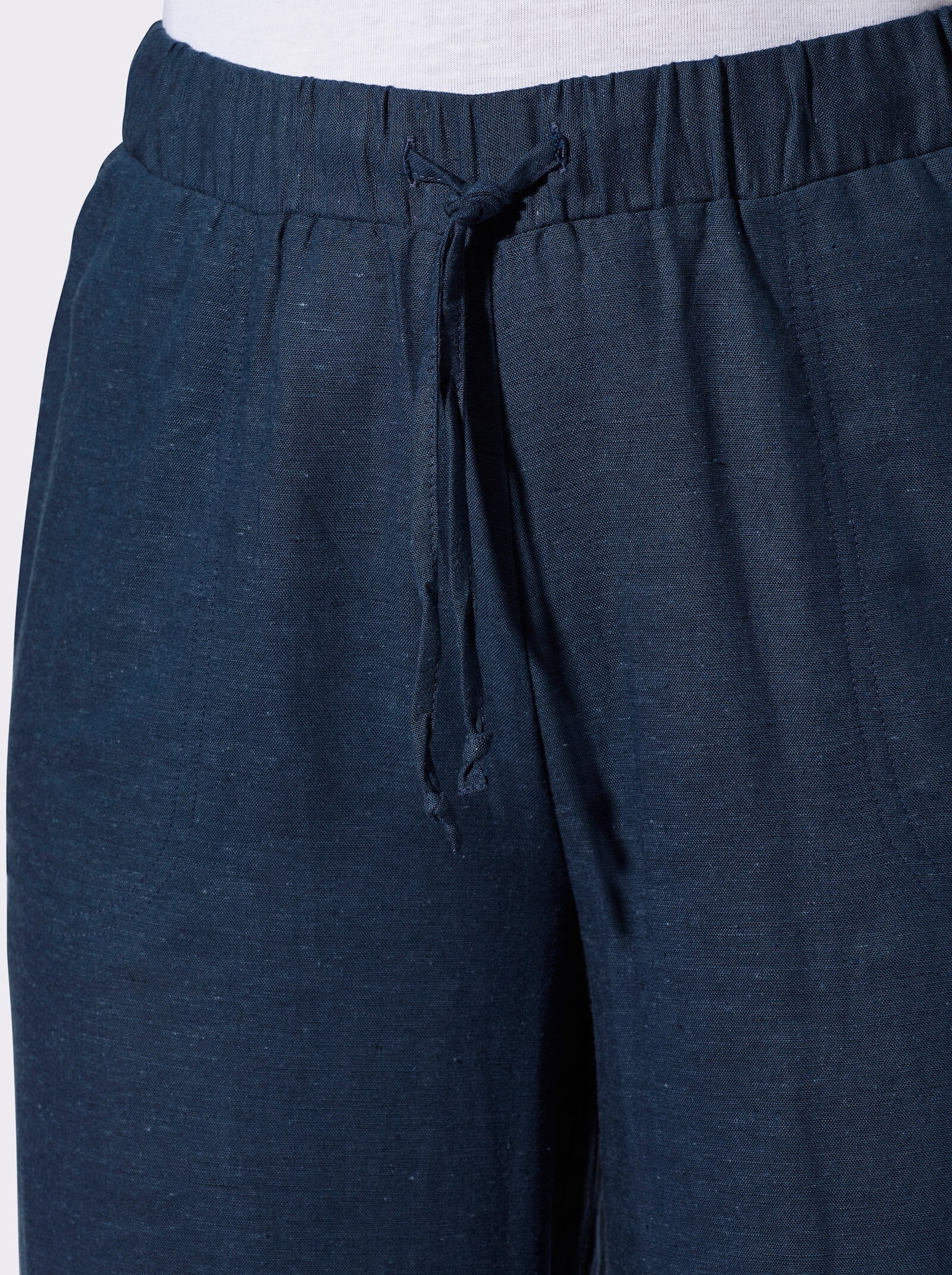 Schlupfhose mit Bindeband - dunkelblau