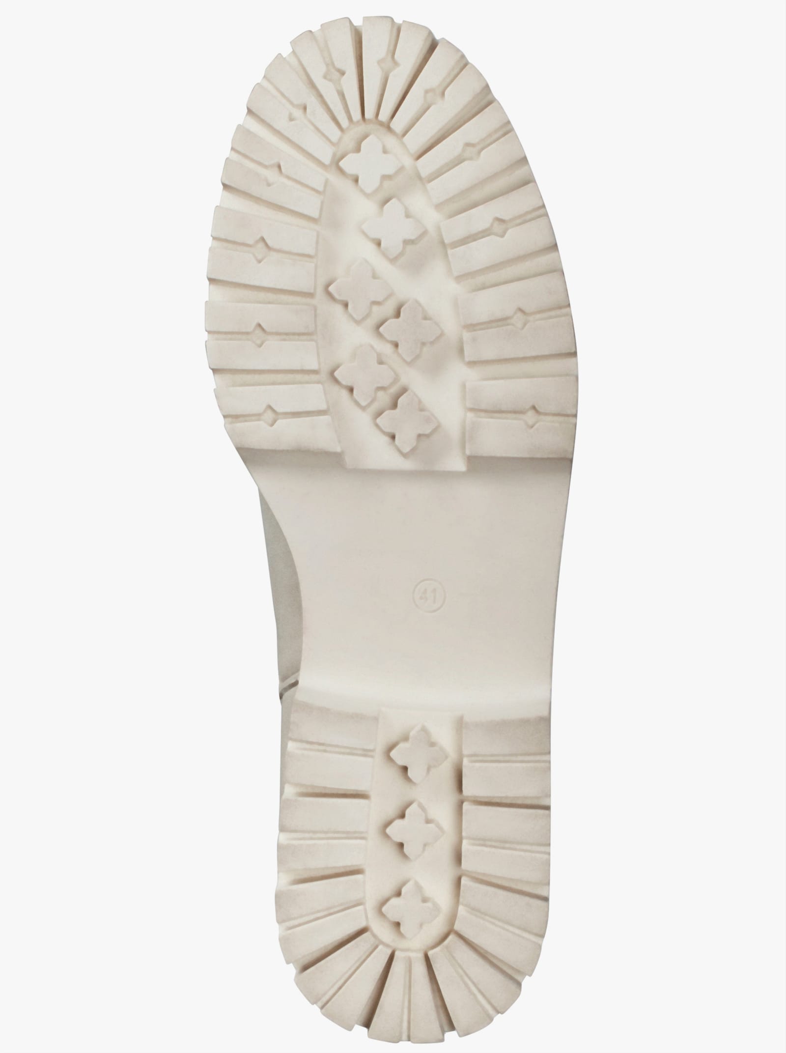 sheego Ankleboots aus Velourslederimitat - natur