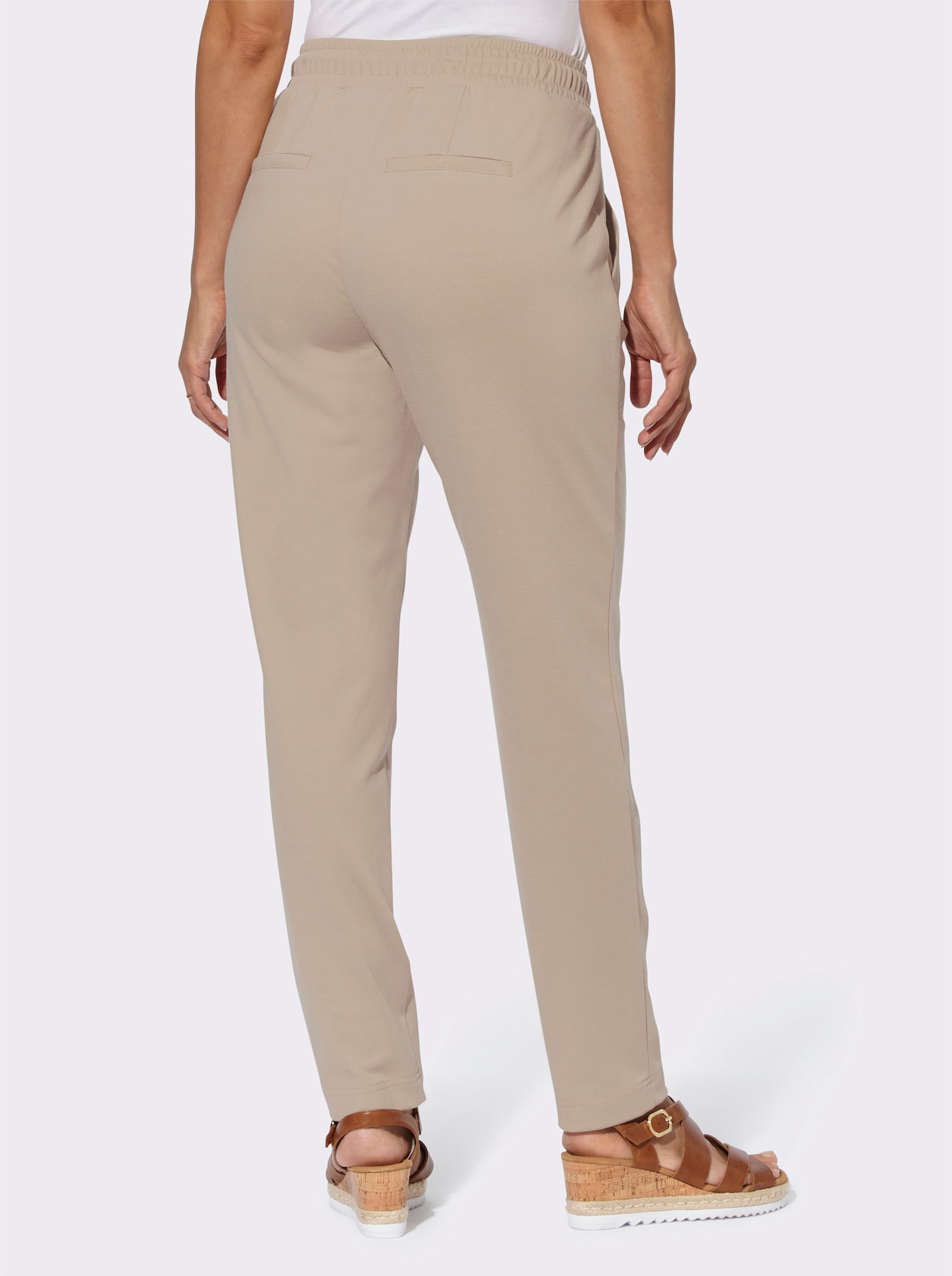 Pantalon en qualité extensible - beige