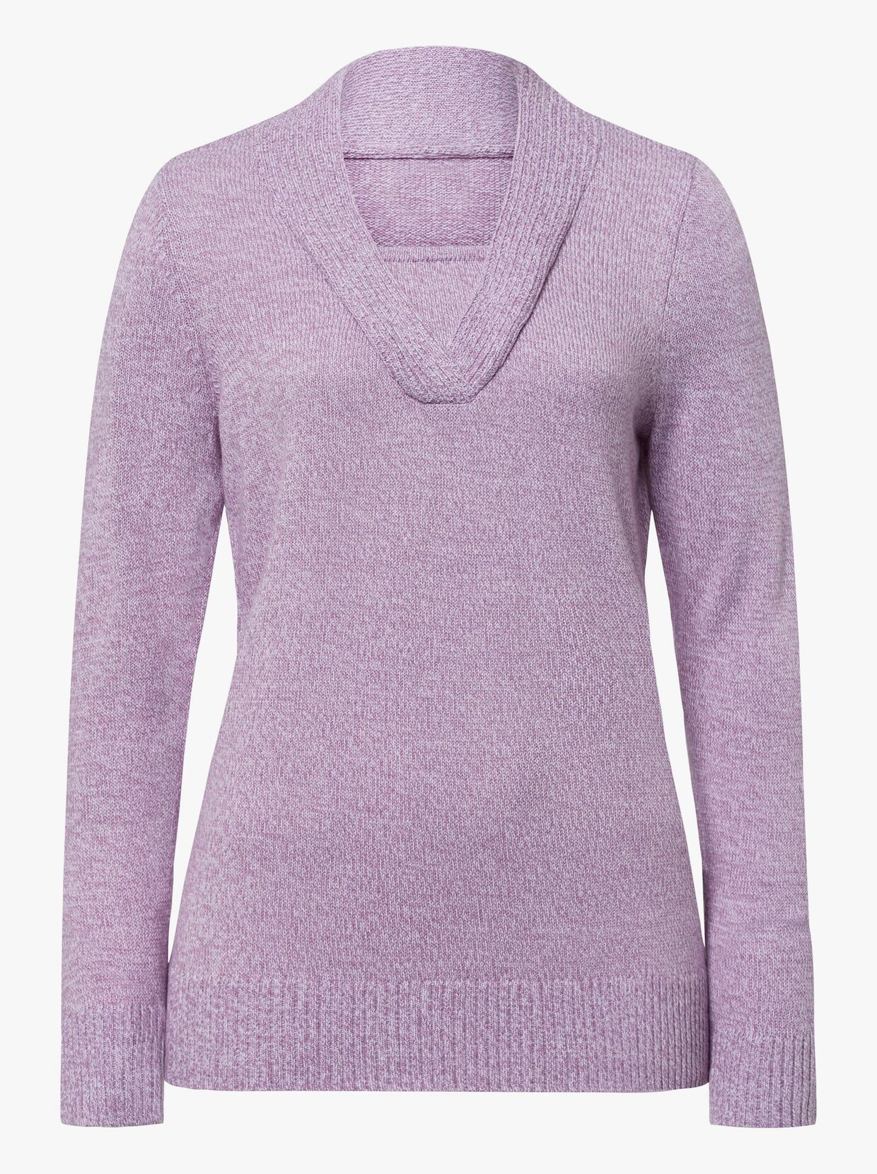 2-in-1-Pullover - orchidee-meliert