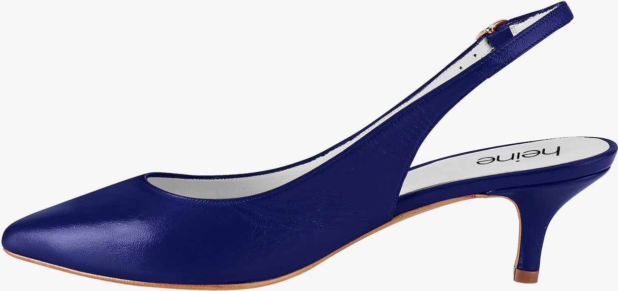 heine Slingpumps - royalblau