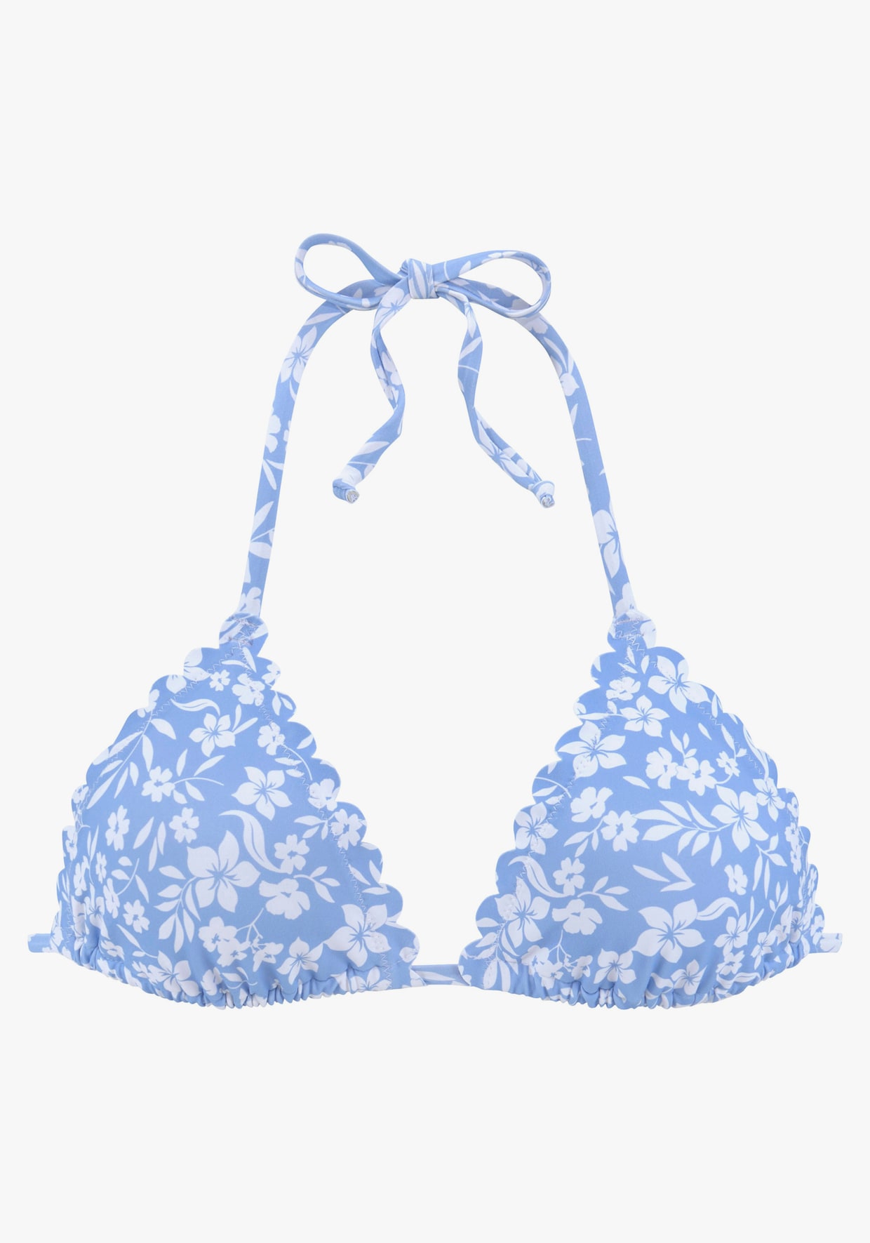 Vivance Haut de bikini triangle - bleu ciel-blanc