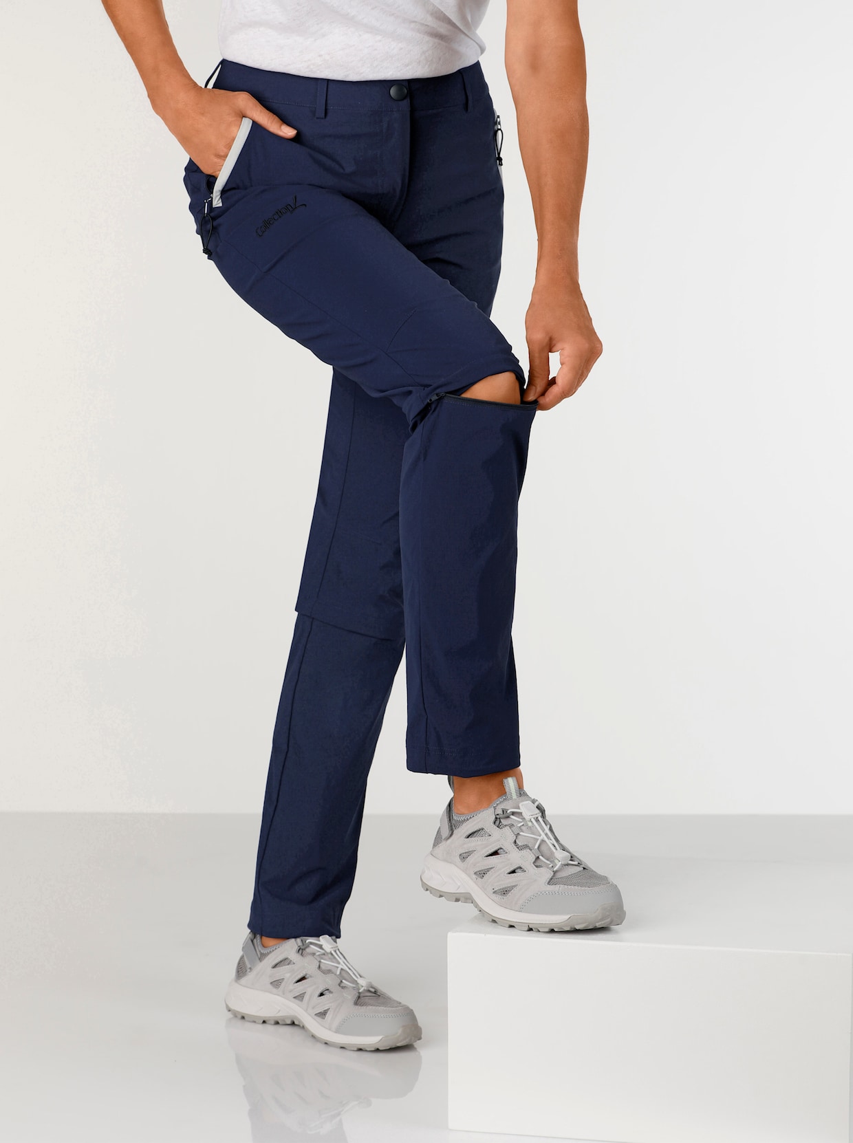 Pantalon Zip-off - marine