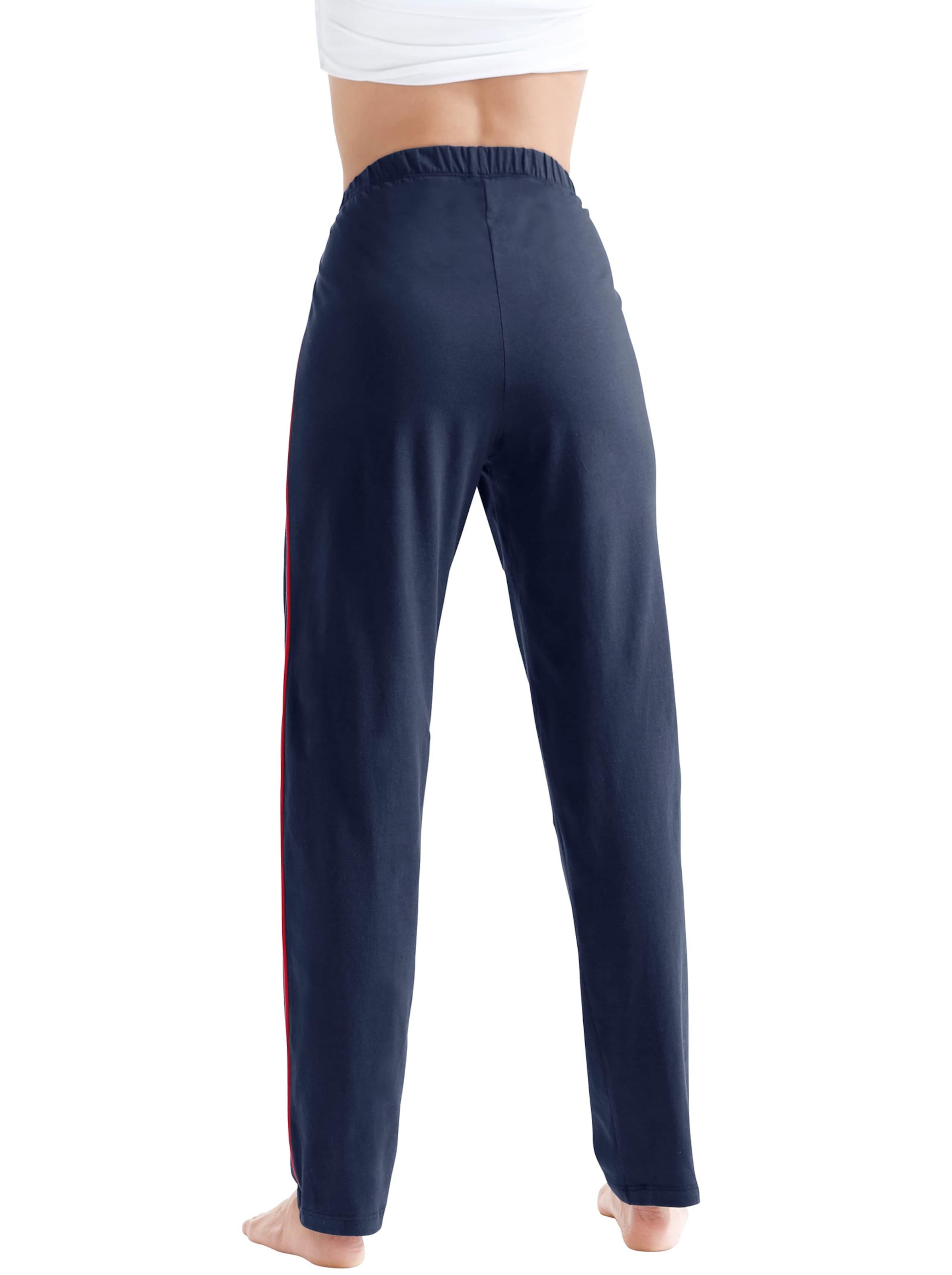 Freizeithose - marine-fuchsia