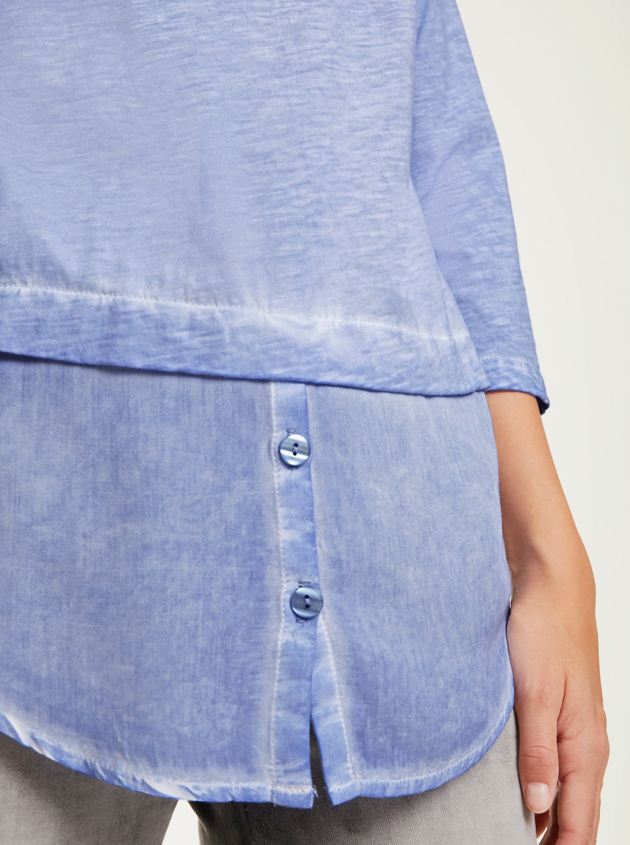 heine T-shirt 2 en 1 - bleu