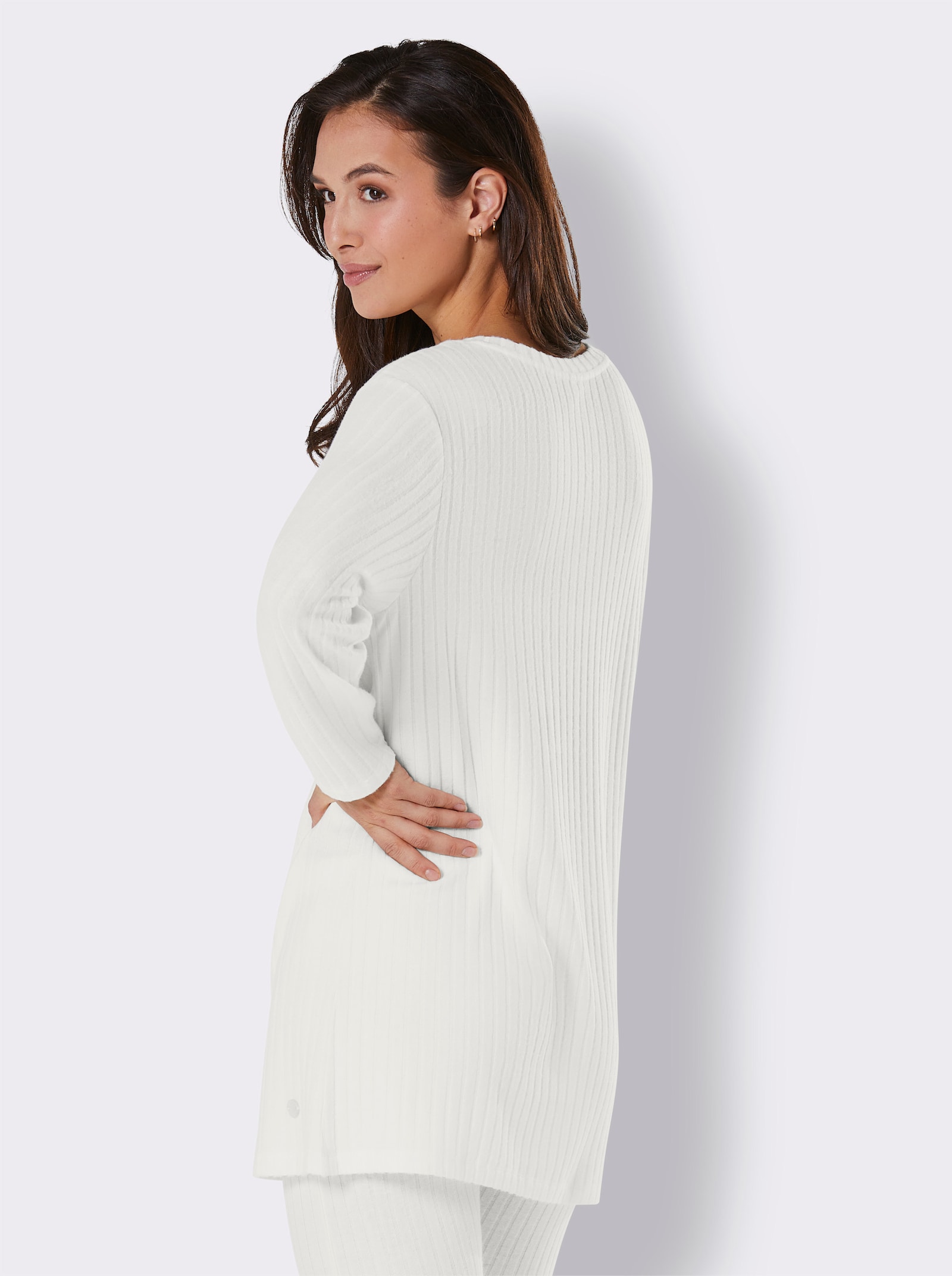 CREATION L PREMIUM Modal-Longshirt - ecru