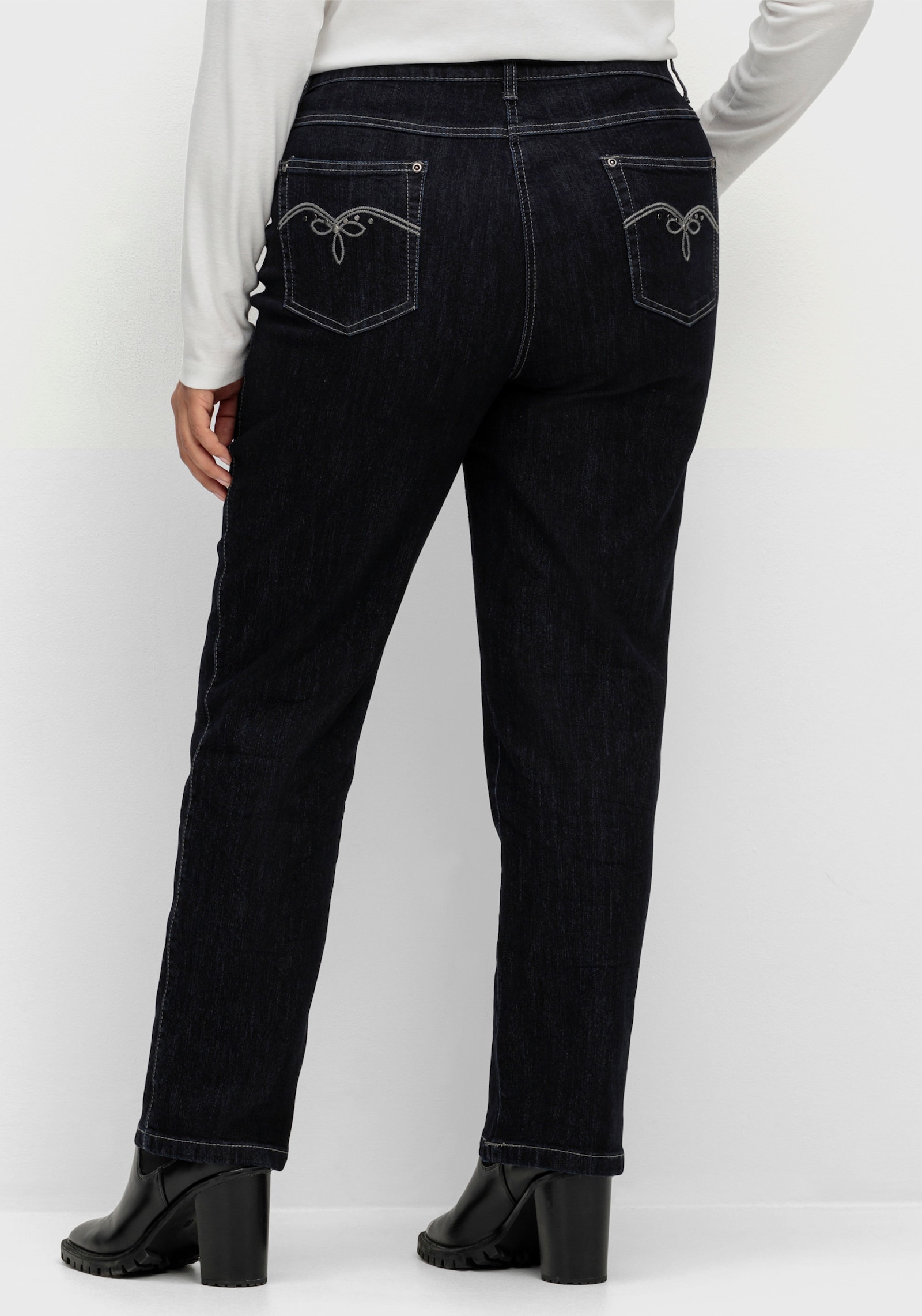 5-Pocket-Jeans mit Stretch-Anteil - dark blue