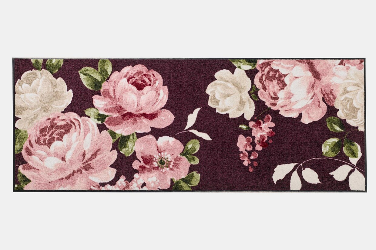 Salonloewe Fußmatte - aubergine
