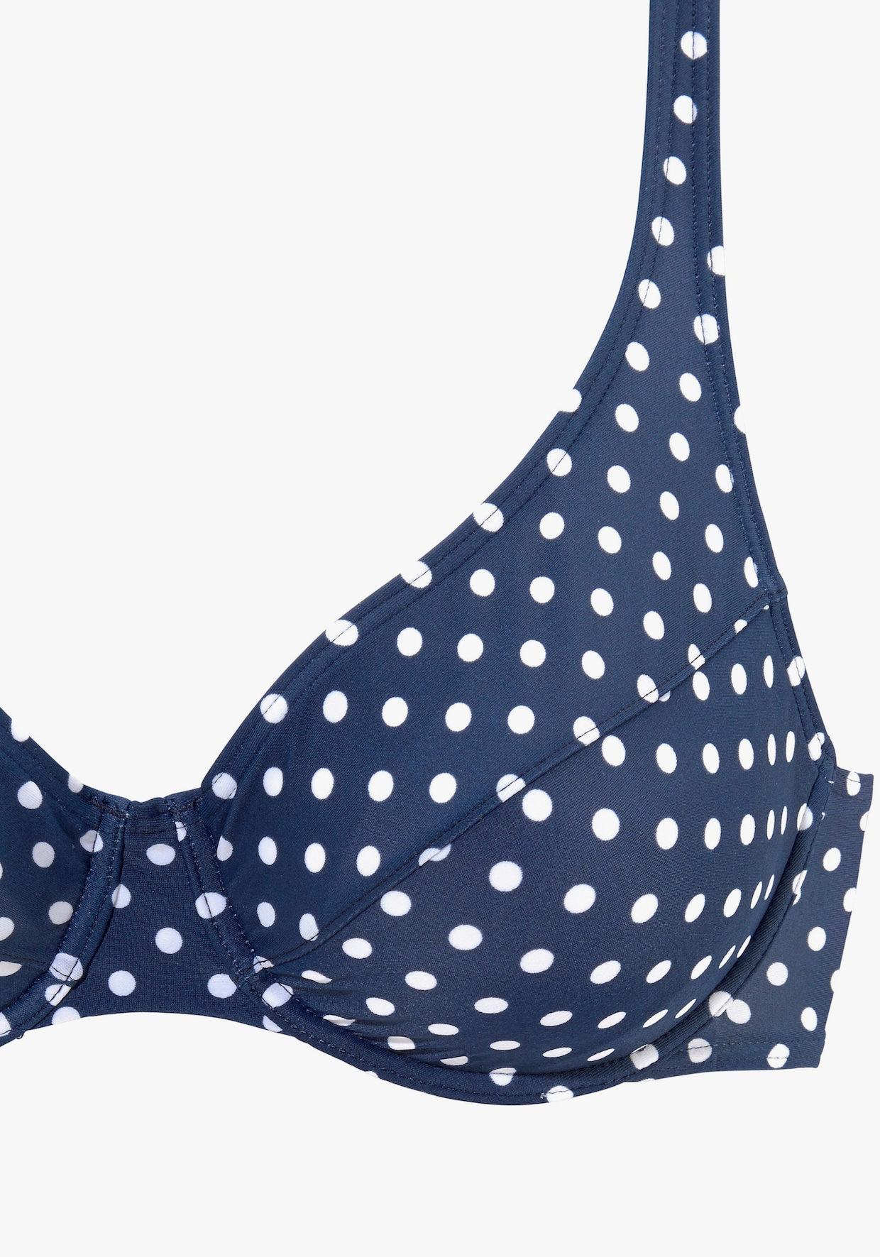 LASCANA bikini - marine/wit